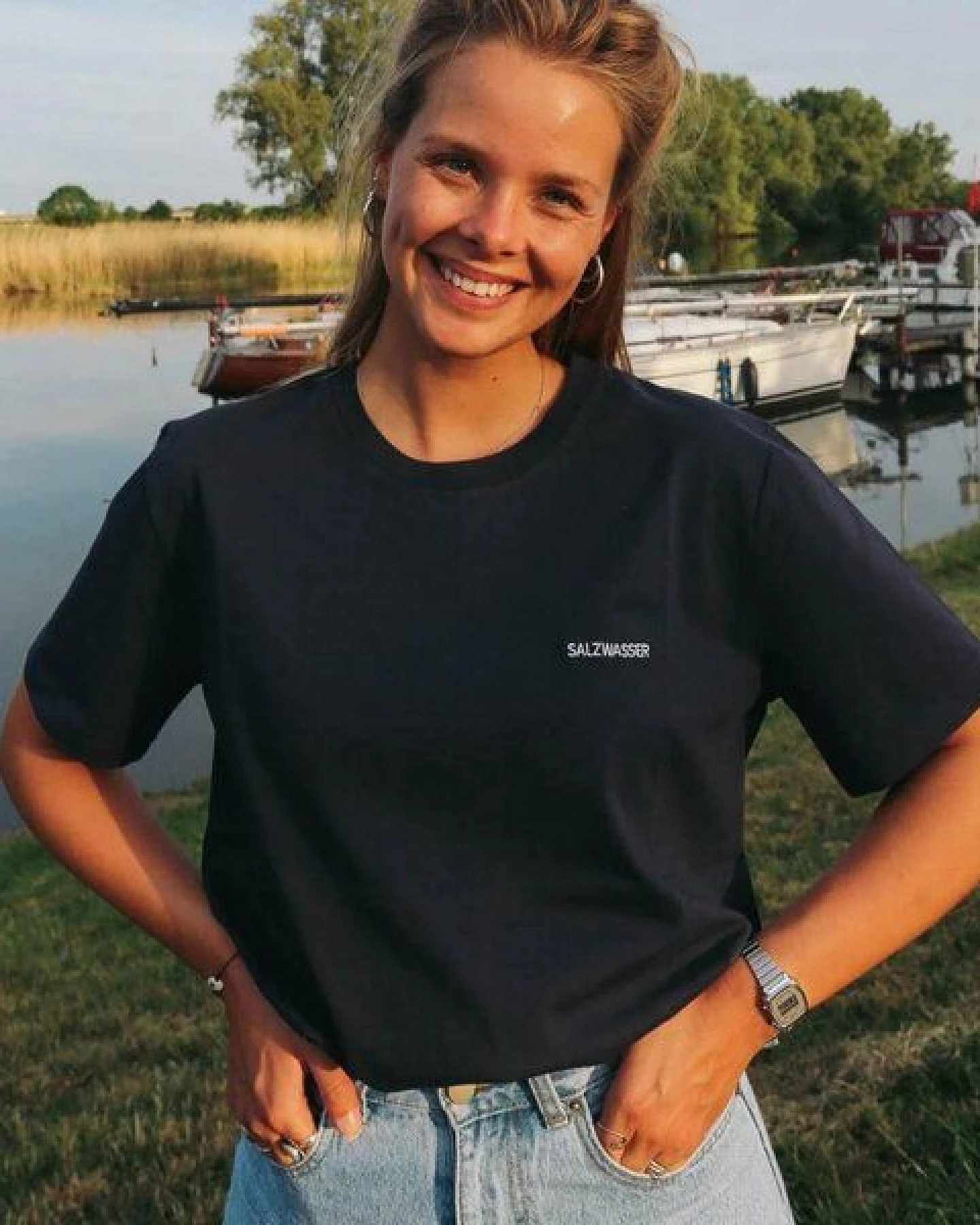 JONTE – T-Shirt (Unisex) aus 100% Bio-Baumwolle (GOTS) von SALZWASSER – Ansicht 3