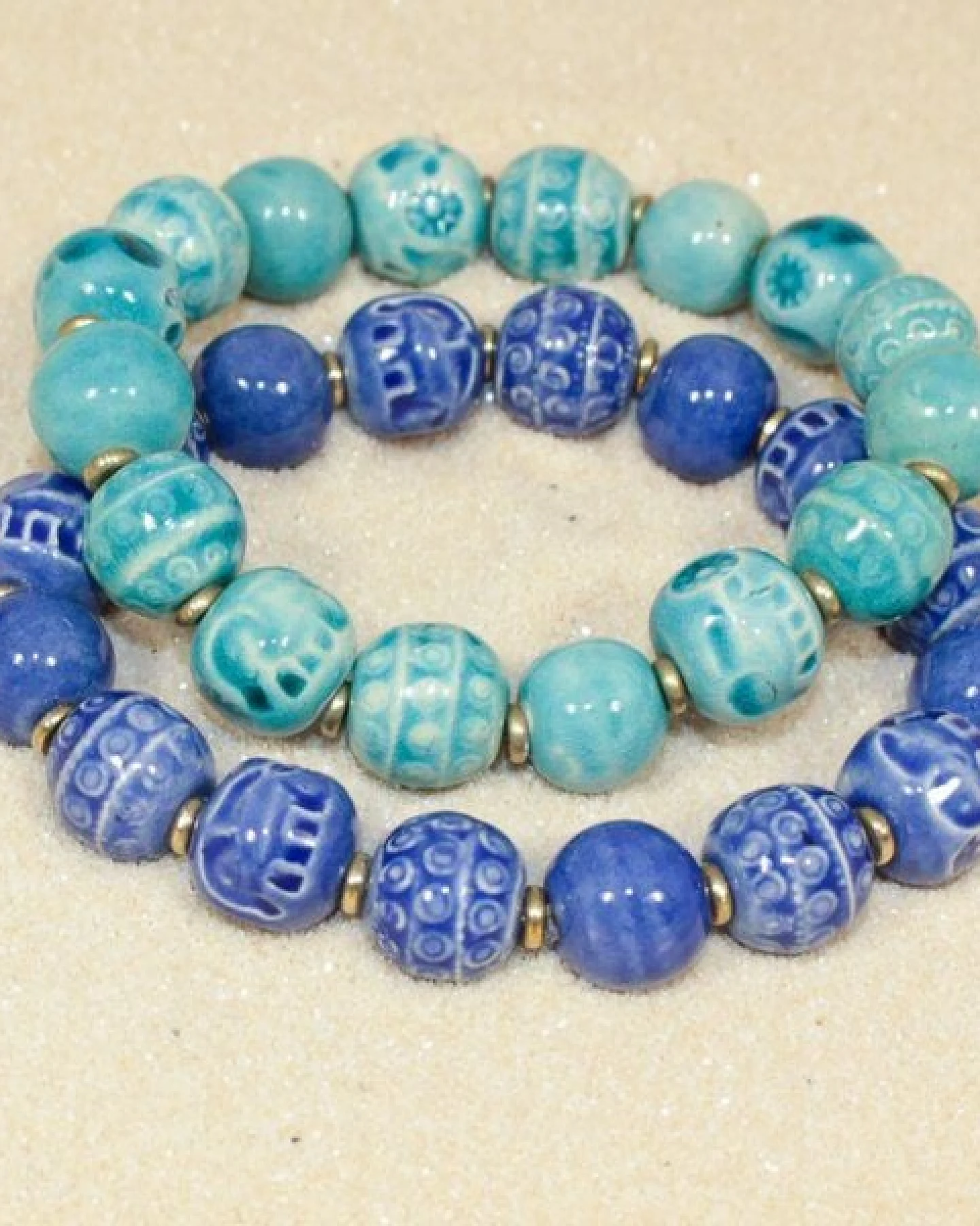Schönes aus Indochina Armband Keramik KINGDOM – Ansicht 2