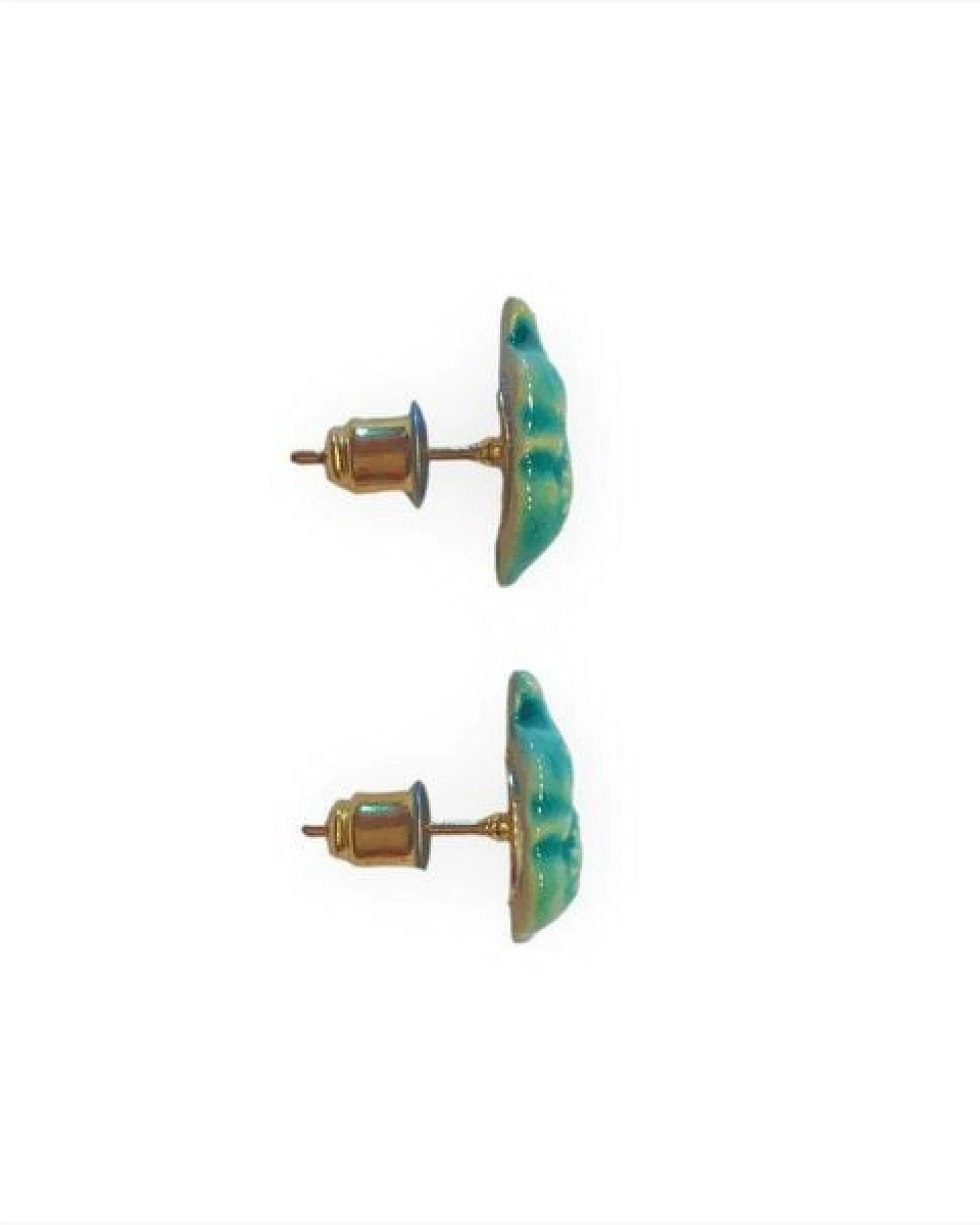 Schönes aus Indochina Schmuck Ohrstecker Elefant Keramik – Ansicht 3