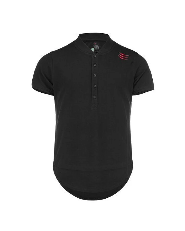 ROCKBODY Herren Poloshirt / Antony / Bio-Baumwolle / Stehkragen / Polo-Pique