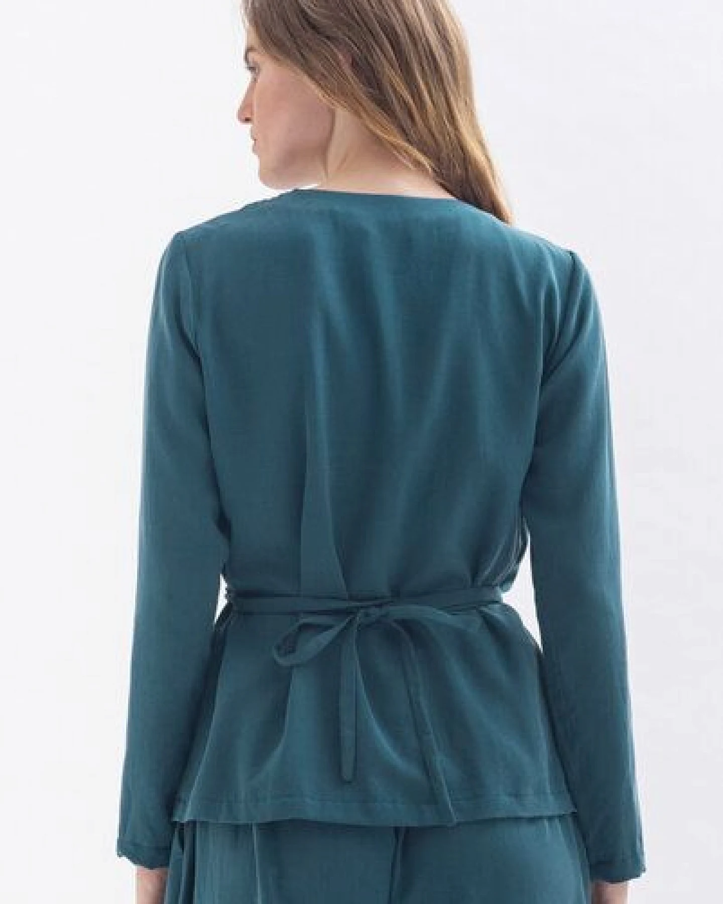 Studio Hertzberg Wickeltop *FRII-DAA* aus Tencel – Ansicht 3