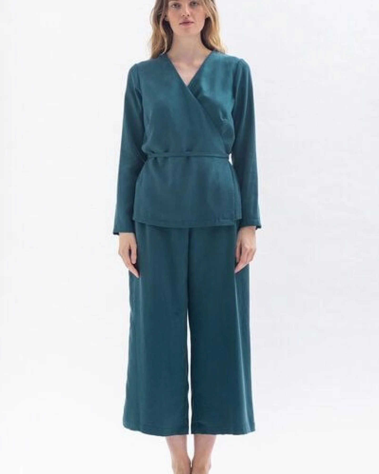 Studio Hertzberg Wickeltop *FRII-DAA* aus Tencel – Ansicht 4