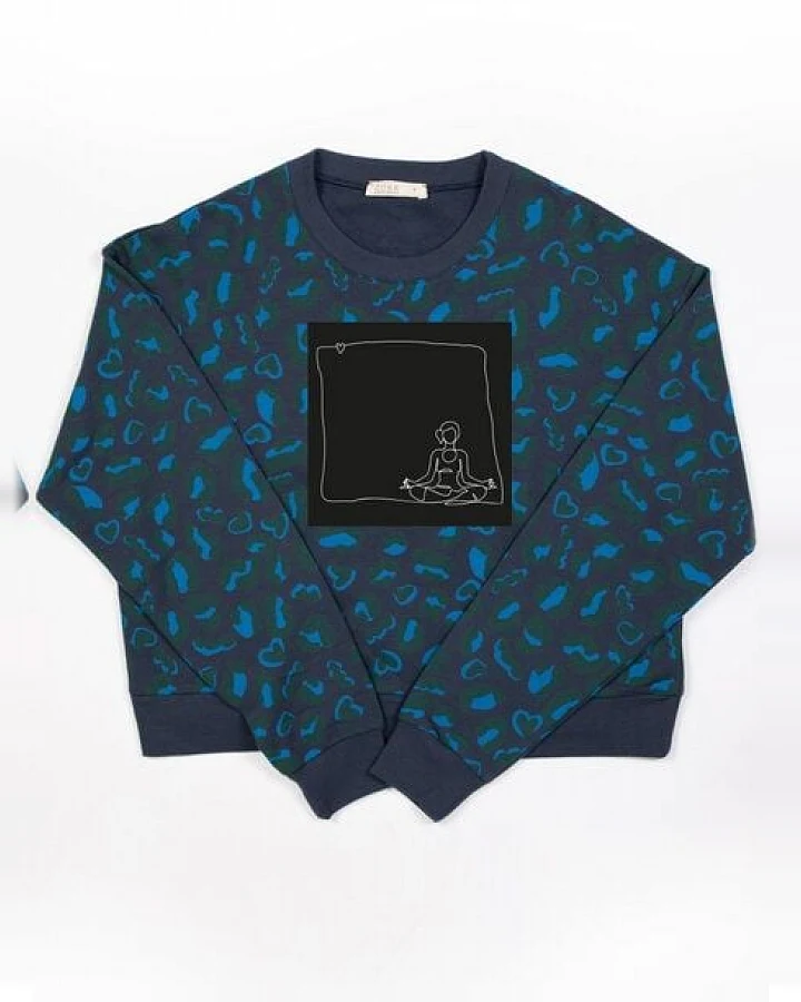 CORA happywear Damen Mini Sweater aus Bio-Baumwolle