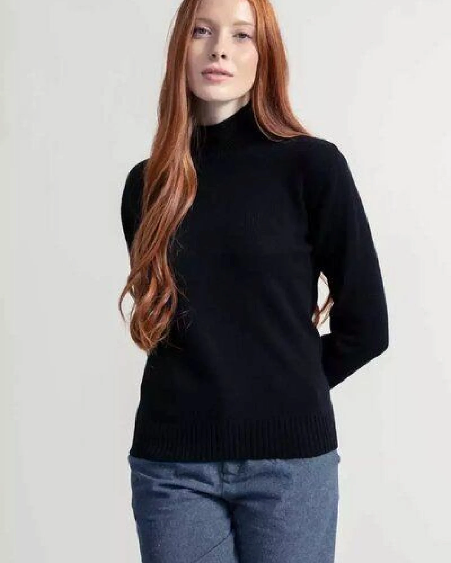 Rifò - Circular Fashion Made in Italy Recycelter Kaschmirwolle Pullover - Ada – Ansicht 2