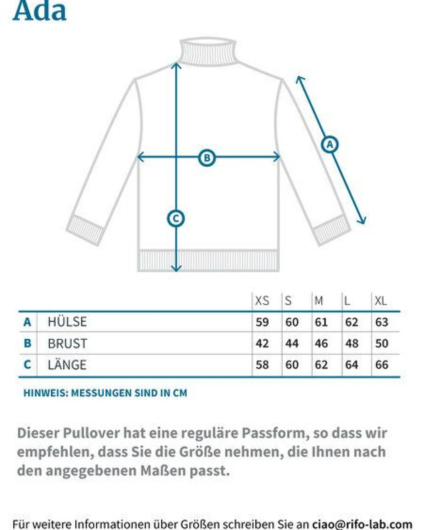 Rifò - Circular Fashion Made in Italy Recycelter Kaschmirwolle Pullover - Ada – Ansicht 4