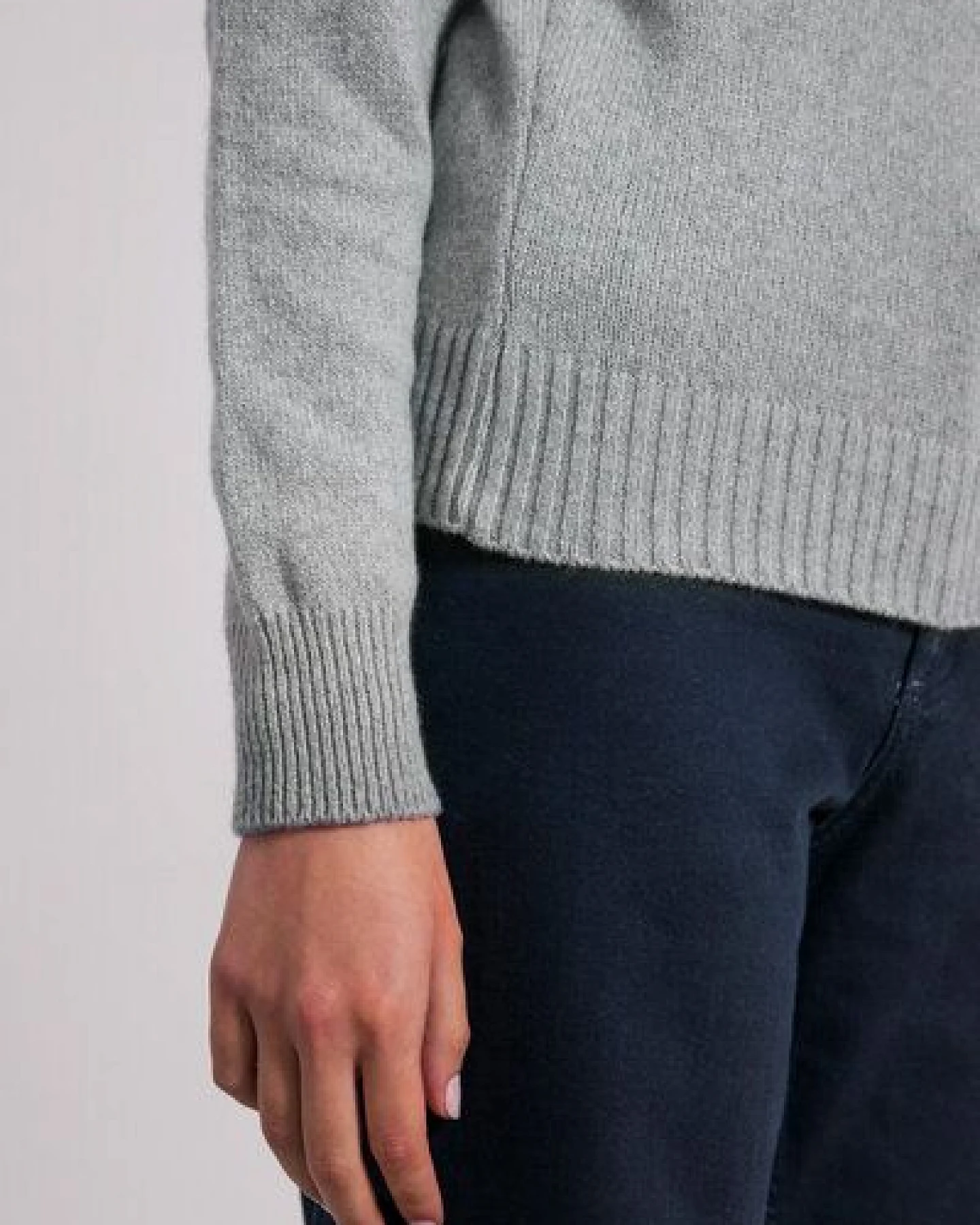 Rifò - Circular Fashion Made in Italy Recycelter Kaschmirwolle Pullover - Ada – Ansicht 2