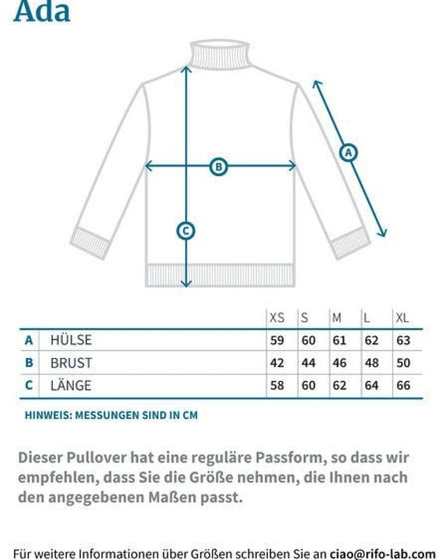 Rifò - Circular Fashion Made in Italy Recycelter Kaschmirwolle Pullover - Ada – Ansicht 4