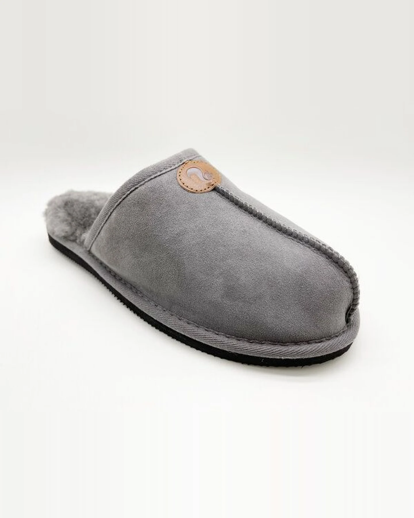 Pantoffel aus Schaffell "thies Grumpy Dad Slipper", fair produziert – Ansicht 2