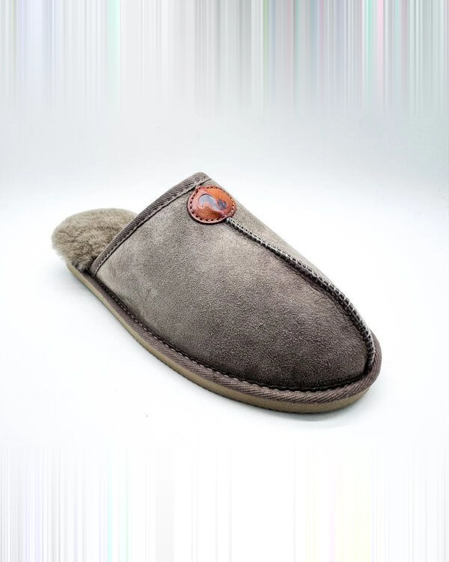 Pantoffel aus Schaffell "thies Grumpy Dad Slipper", fair produziert – Ansicht 3