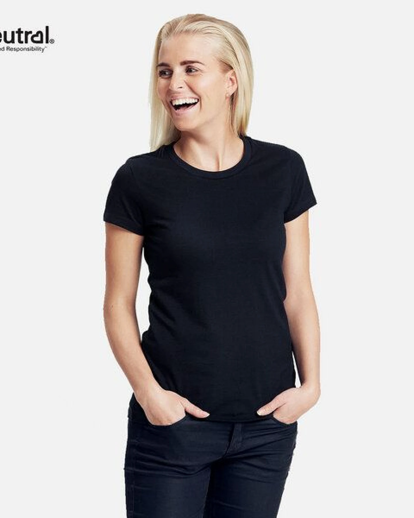 NEUTRAL® Doppelpack Damen Bio T-Shirt - Bio Baumwolle – Ansicht 2