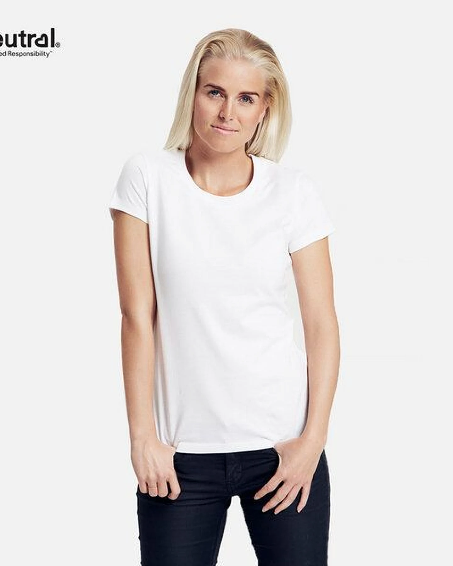NEUTRAL® Doppelpack Damen Bio T-Shirt - Bio Baumwolle – Ansicht 2