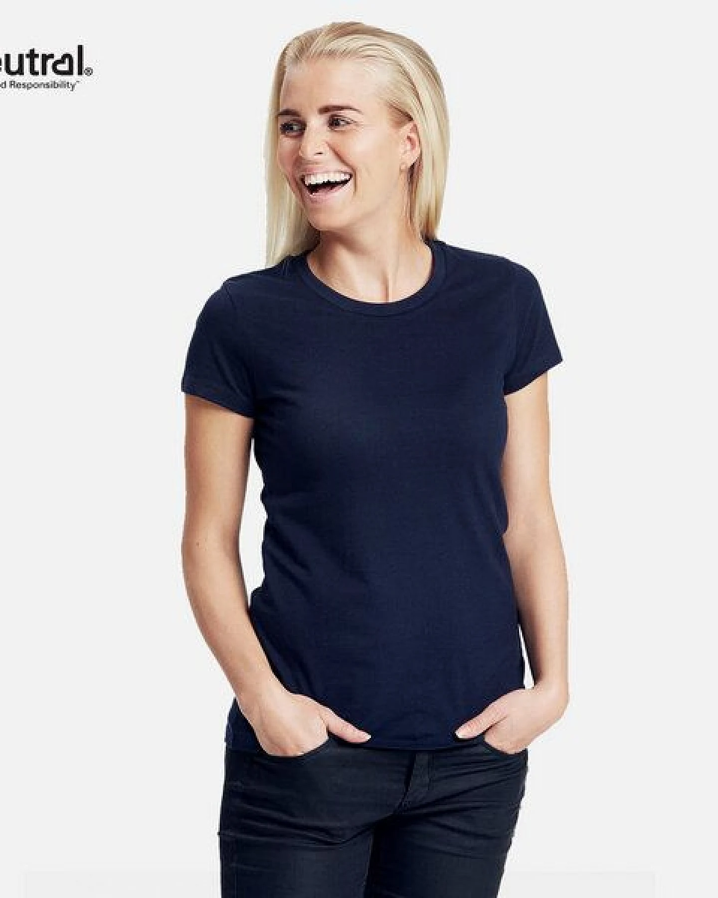NEUTRAL® Doppelpack Damen Bio T-Shirt - Bio Baumwolle – Ansicht 2