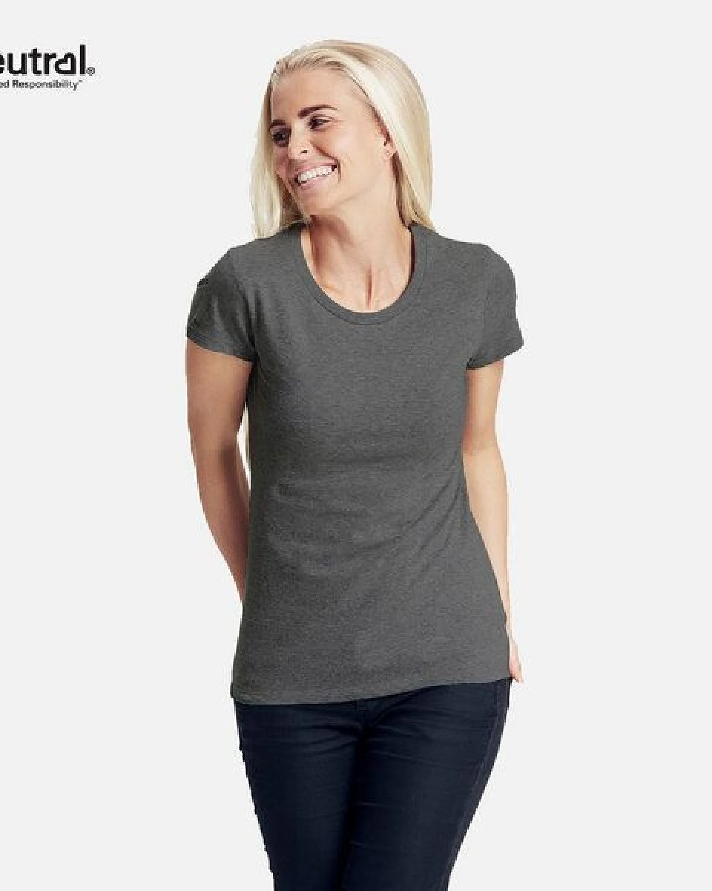 NEUTRAL® Doppelpack Damen Bio T-Shirt - Bio Baumwolle – Ansicht 2