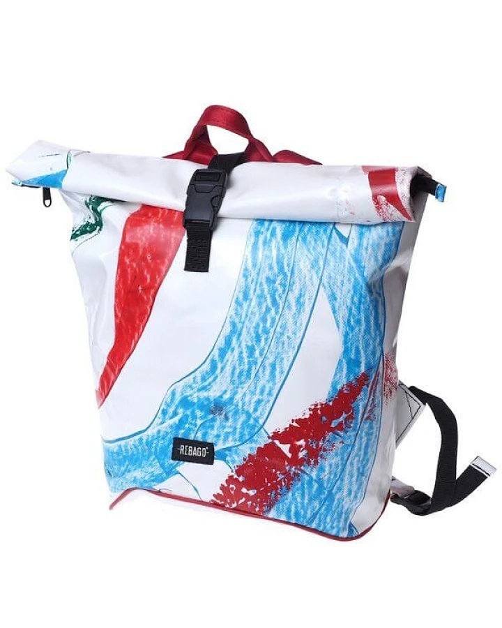 Rebago Rucksack George aus recycelter LKW-Plane