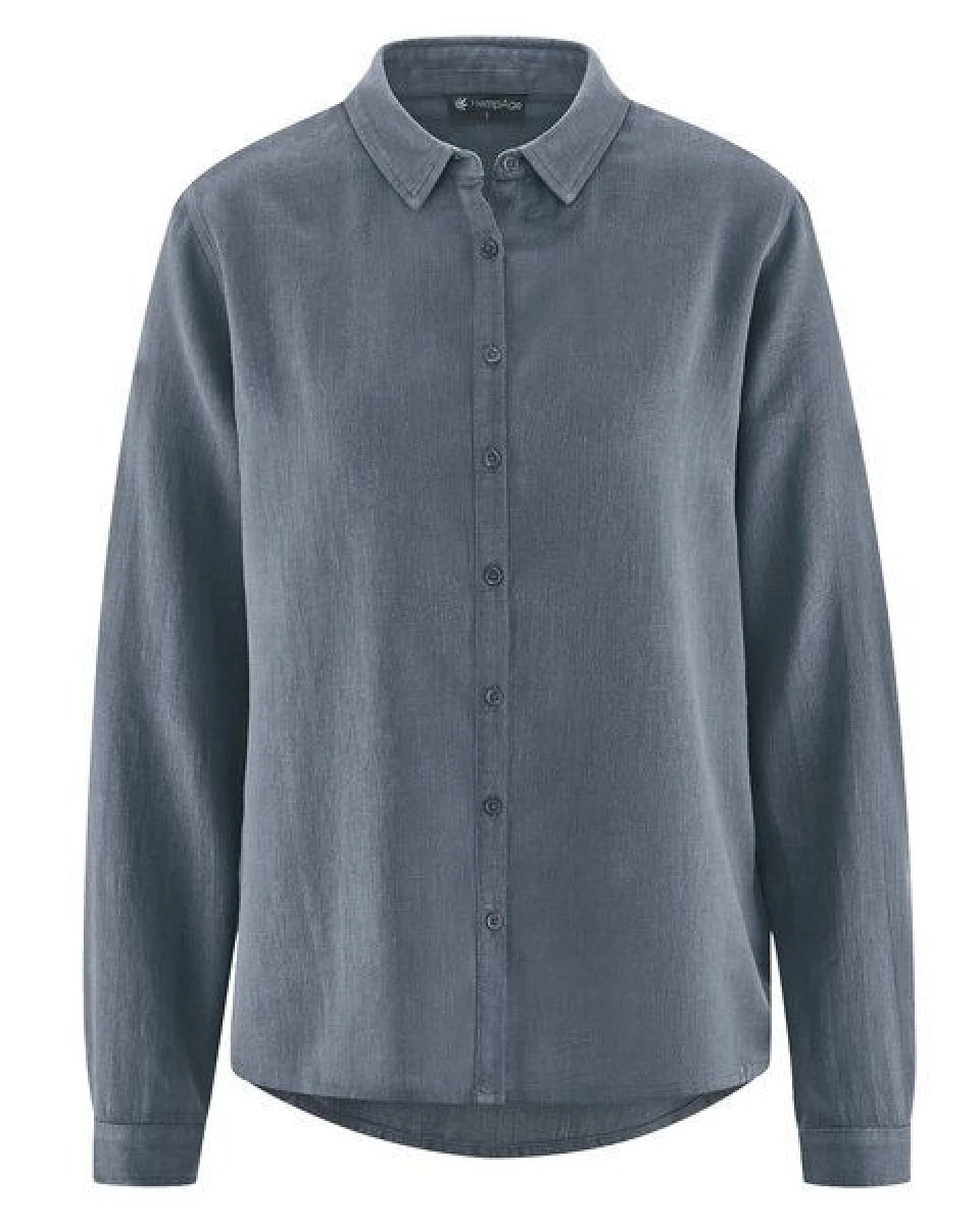 HempAge Damen Langarm-Bluse Hanf/Bio-Baumwolle – Ansicht 2