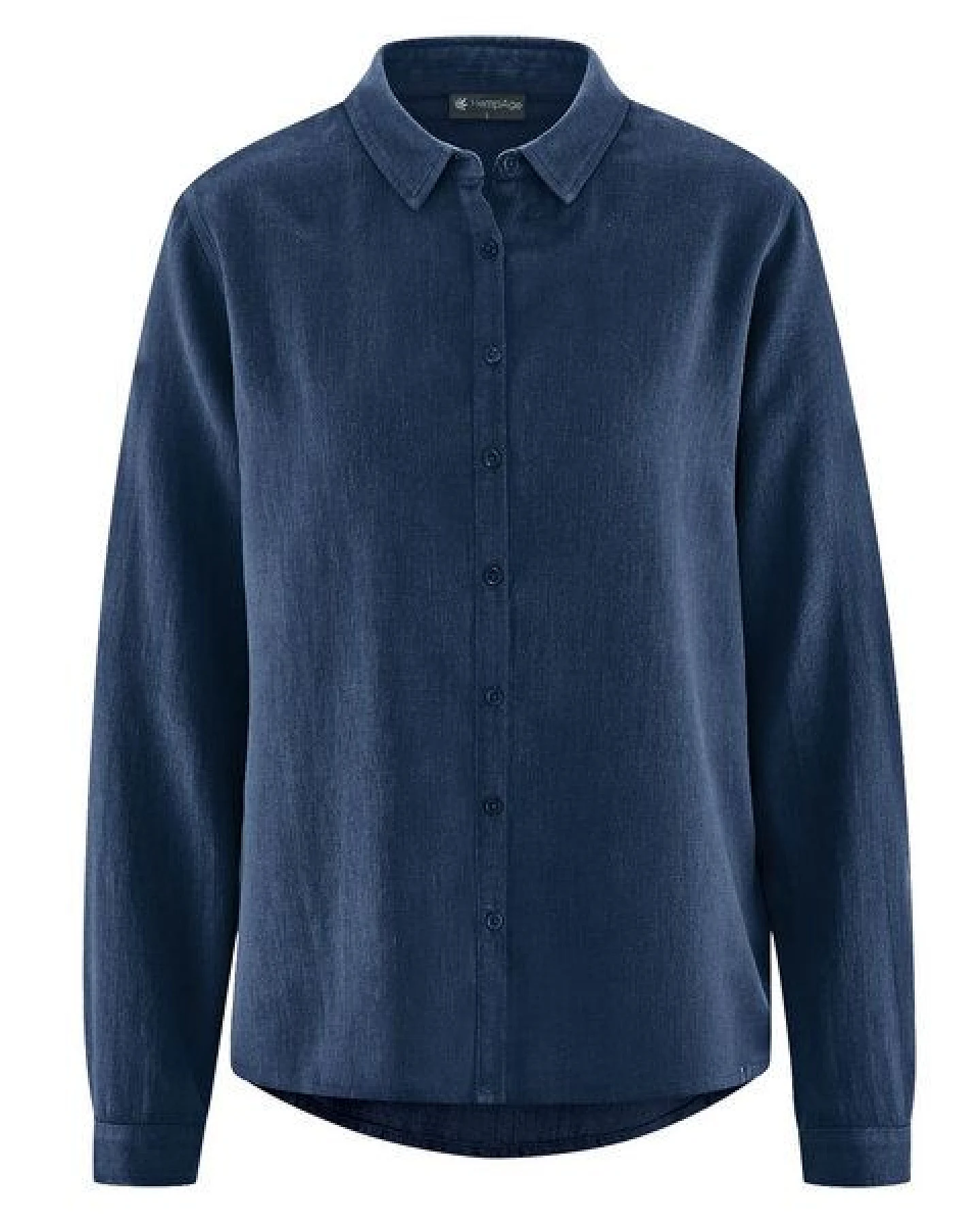 HempAge Damen Langarm-Bluse Hanf/Bio-Baumwolle – Ansicht 2