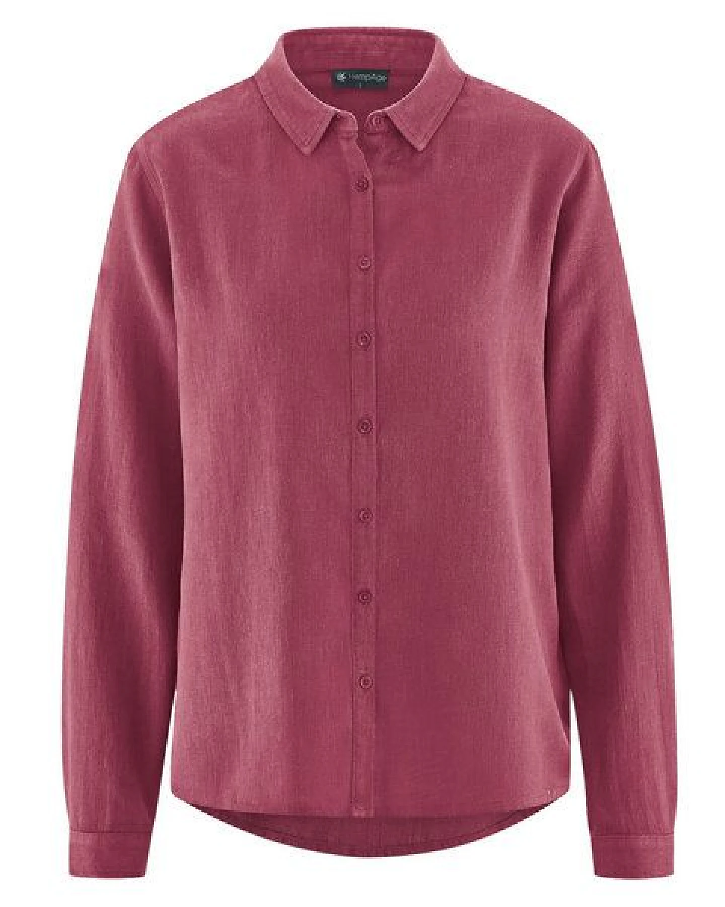 HempAge Damen Langarm-Bluse Hanf/Bio-Baumwolle – Ansicht 2