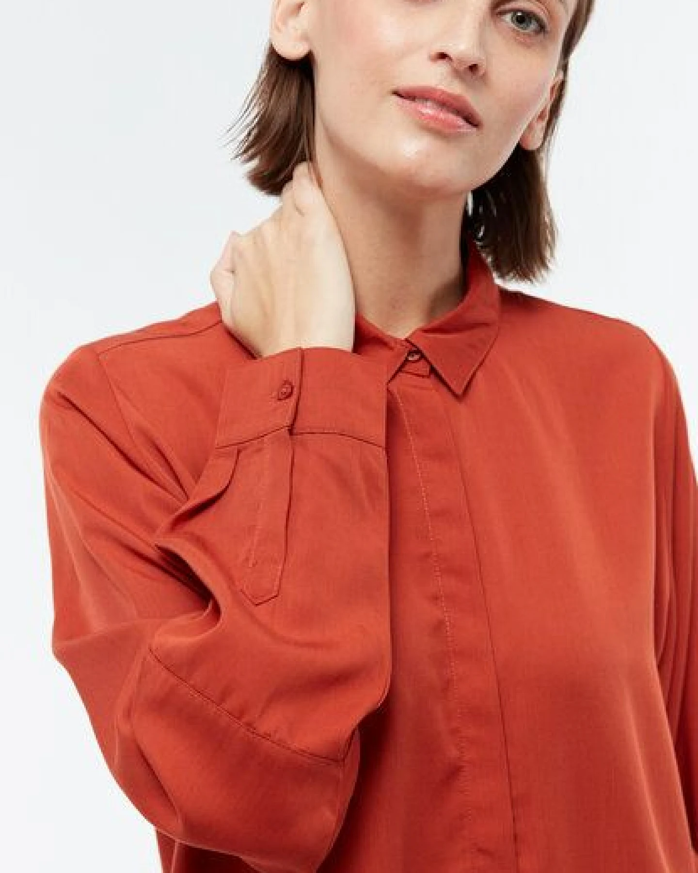 Givn Berlin Damen Bluse aus TENCEL REFIBRA Lyocell "Ivy" – Ansicht 3