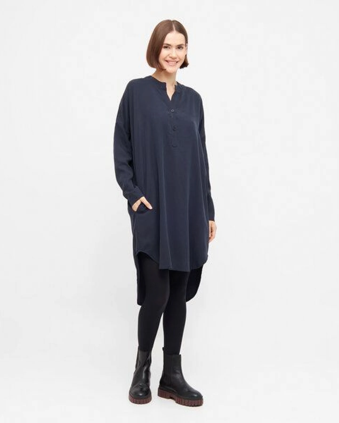 WiDDA berlin Oversize Tunika "KOMFI" aus Tencel® – Ansicht 3