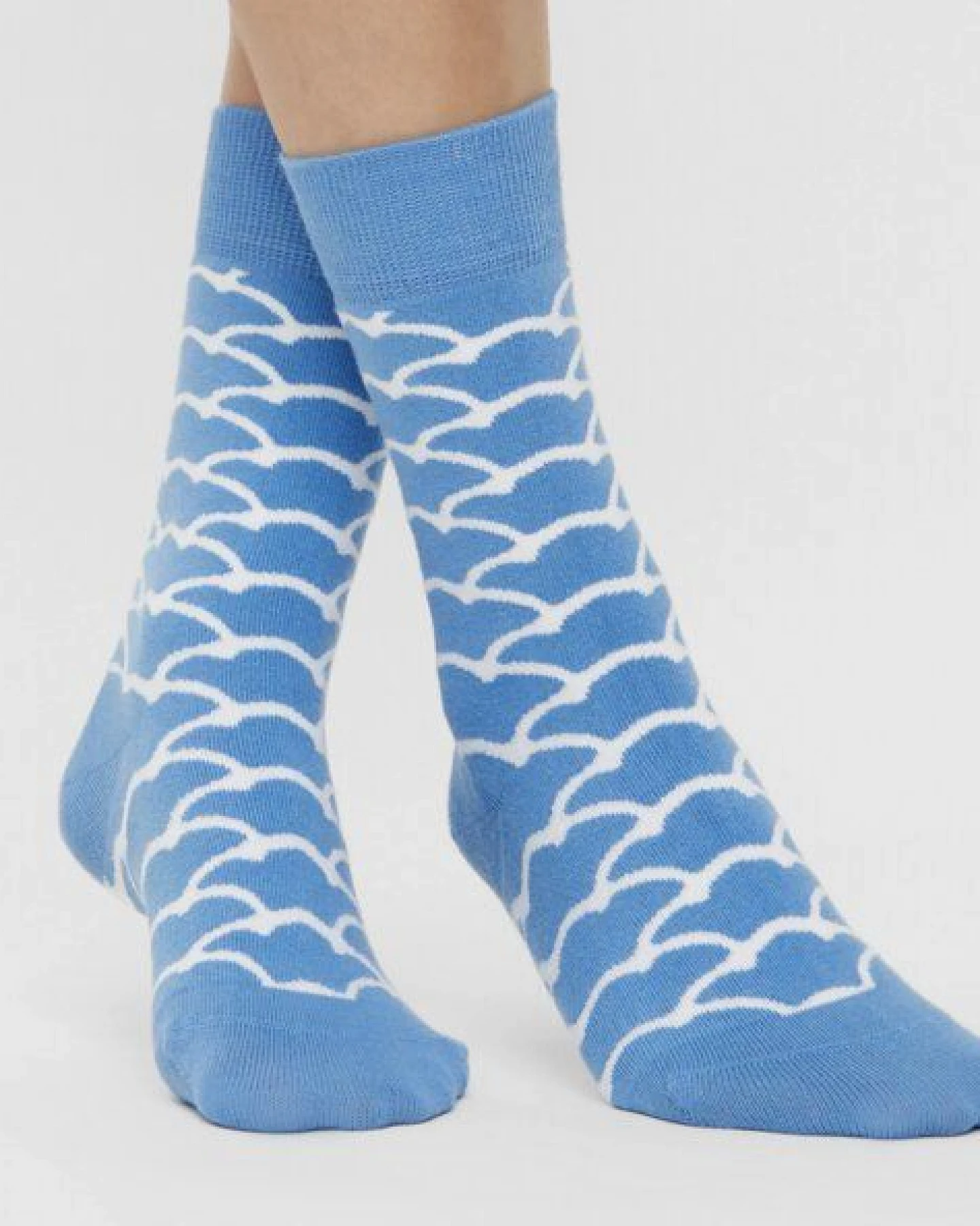 Natural Vibes Clouds Socken Bio GOTS |Bunte Socken |Herren Damen Socken – Ansicht 2