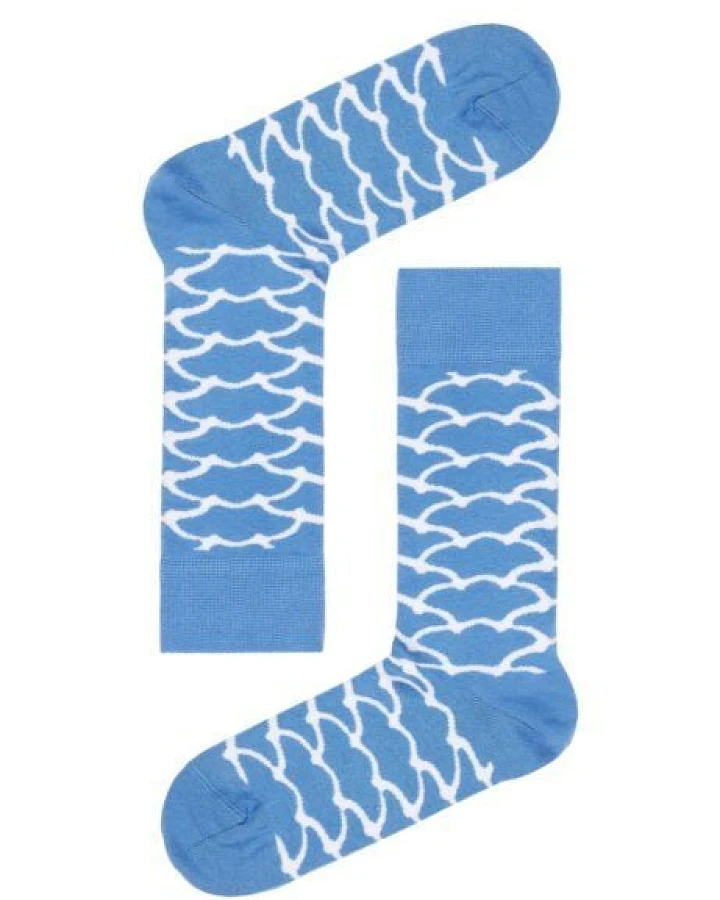 Natural Vibes Clouds Socken Bio GOTS |Bunte Socken |Herren Damen Socken
