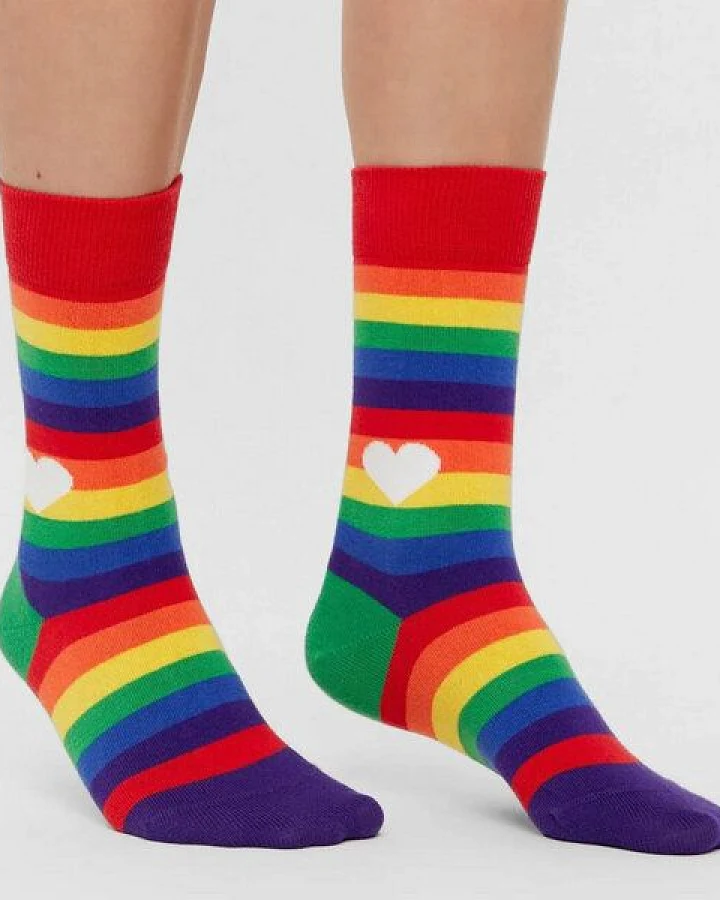 Natural Vibes Rainbow Socken Bio GOTS