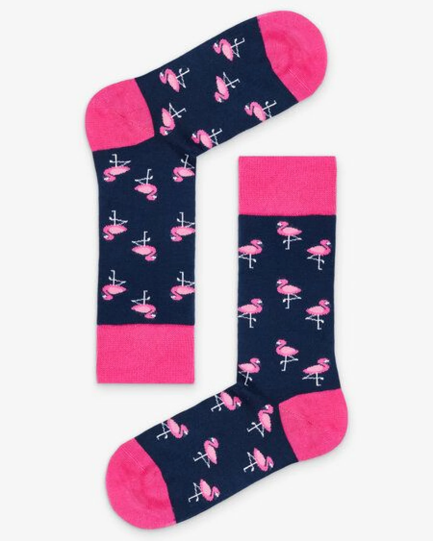 Natural Vibes Flamingos Socken Bio GOTS – Ansicht 2