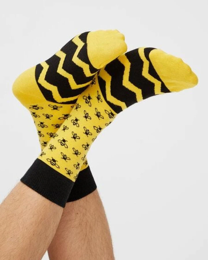 Natural Vibes Bees Socken Bio GOTS