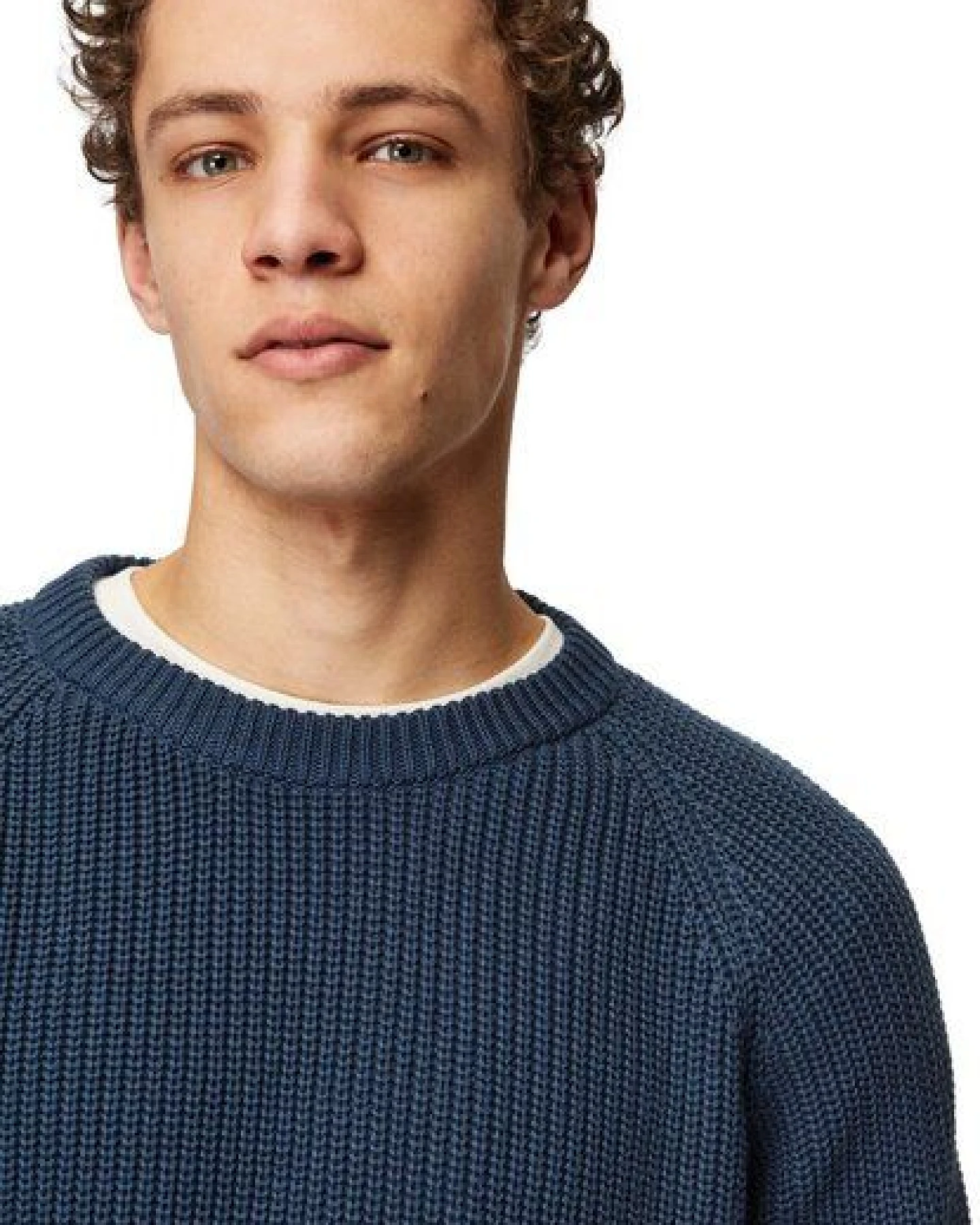 Honesty Rules Rib Knitter Pullover – Ansicht 2