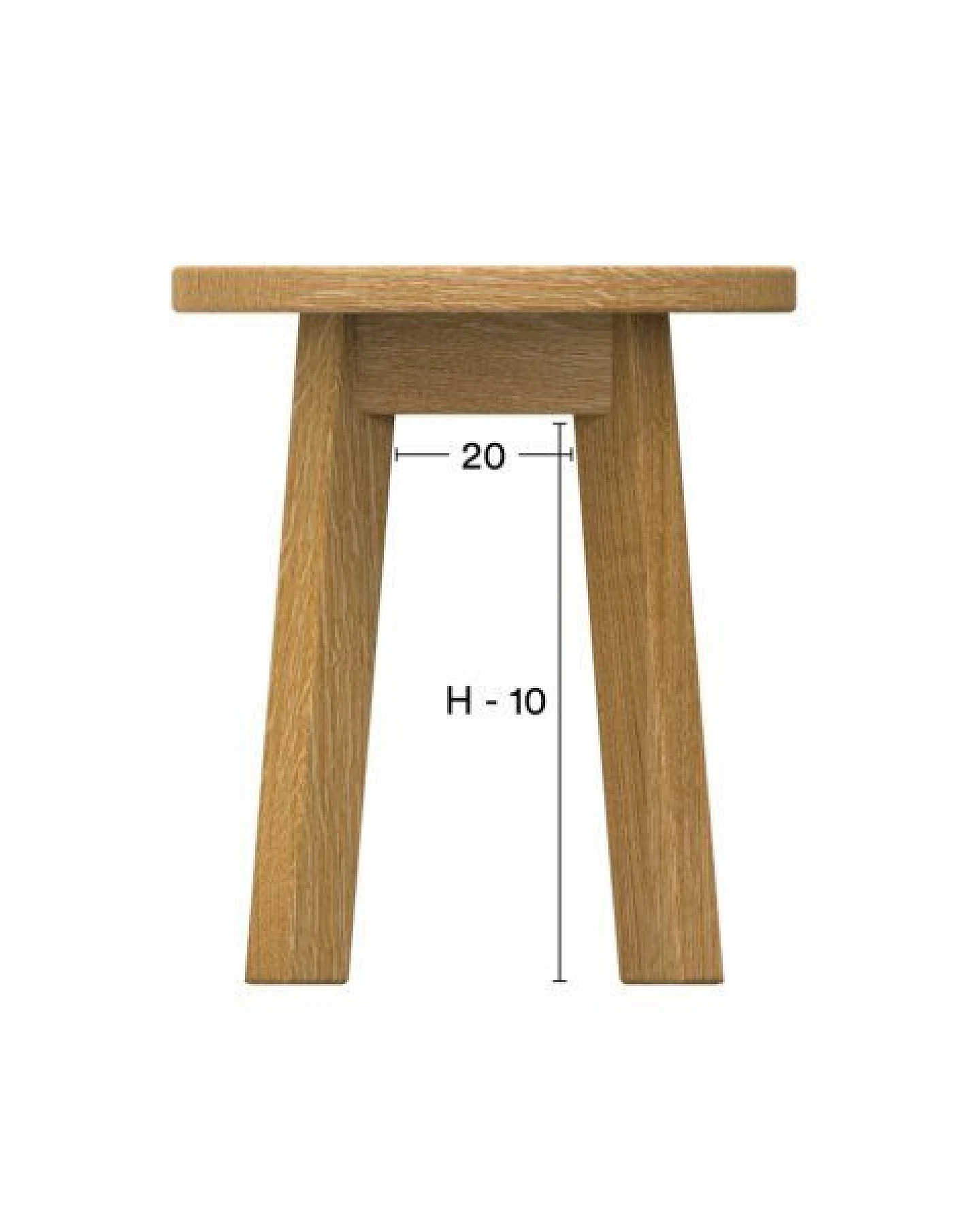ekomia Sitzhocker Form F – Ansicht 4