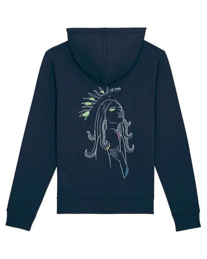 vis wear Medusa - Hoodie aus Bio-Baumwolle