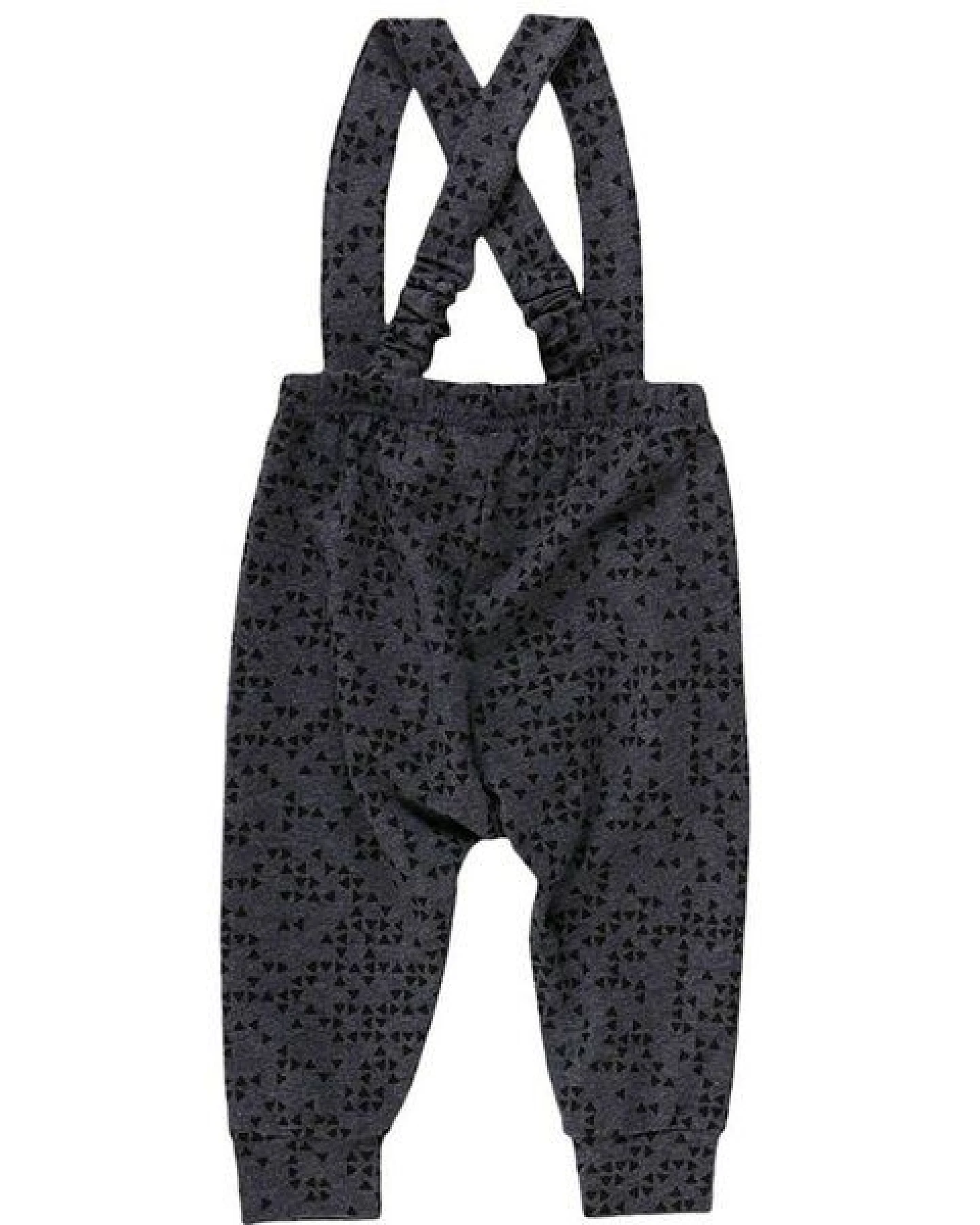 Müsli by Green Cotton Baby Hose mit Trägern *Dreiecke* GOTS zertifiziert – Ansicht 2