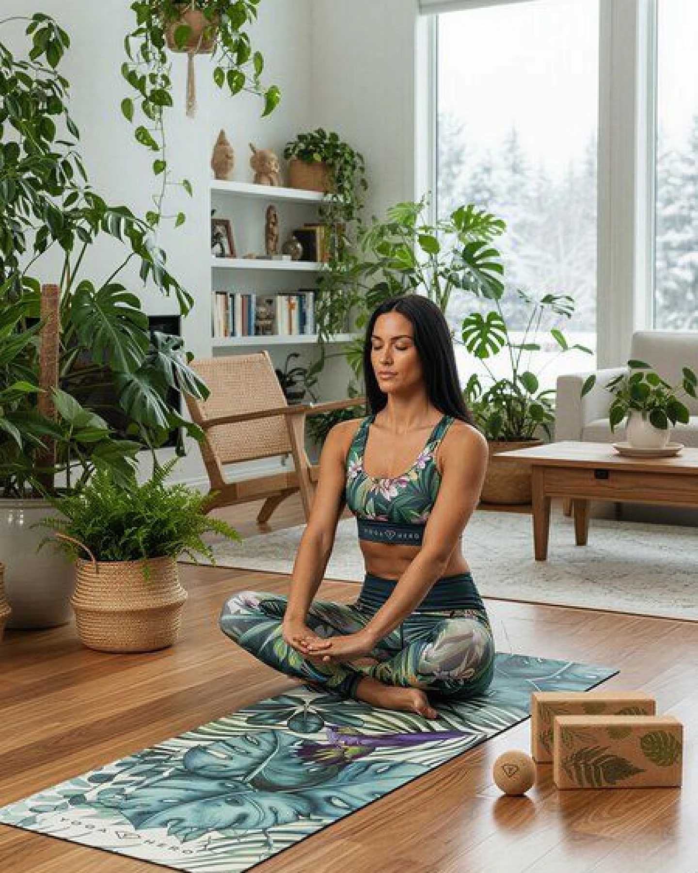 Yoga Hero Yogamatte Classic 3,5mm mit Tragegurt – Ansicht 4