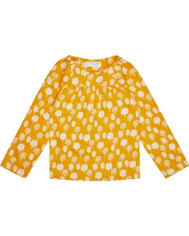 sense-organics Baby Mädchen Shirt *Bäume* GOTS