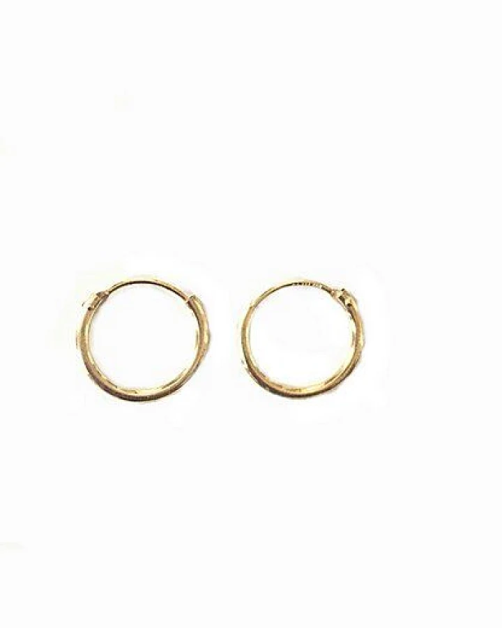 Crystal and Sage Kreole aus 8 Karat - 333 Gold