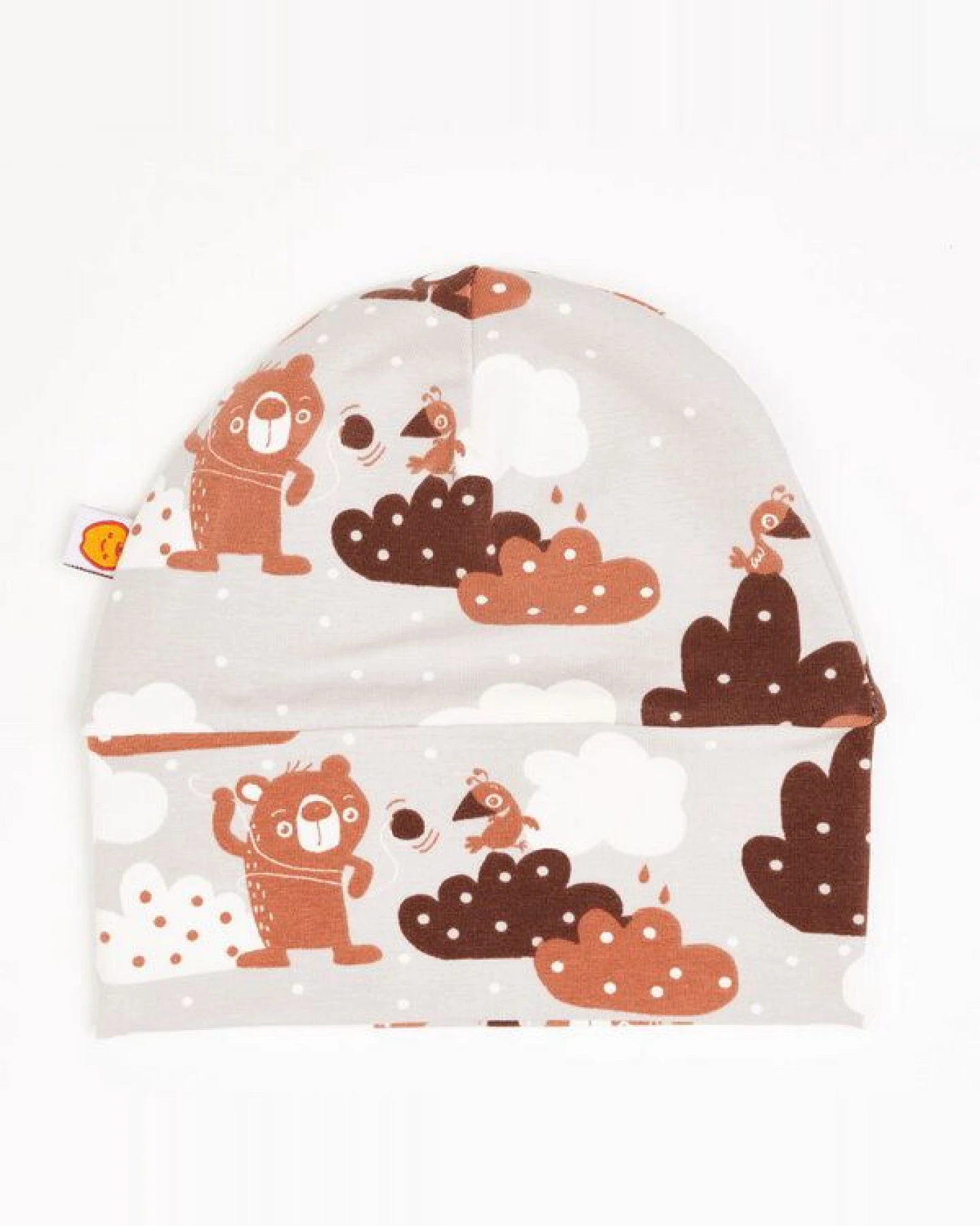 Cheeky Apple Gefütterte Babyhaube "Yo-yo – Ansicht 2