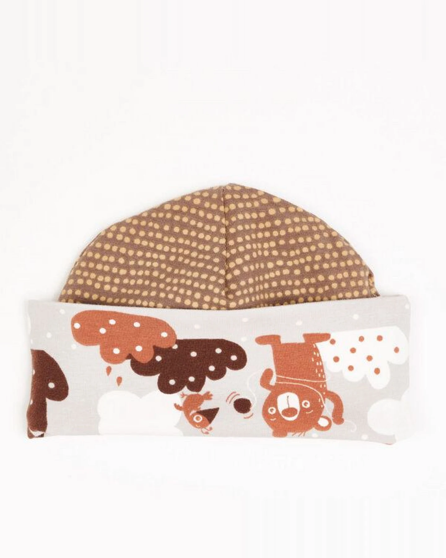 Cheeky Apple Gefütterte Babyhaube "Yo-yo – Ansicht 4