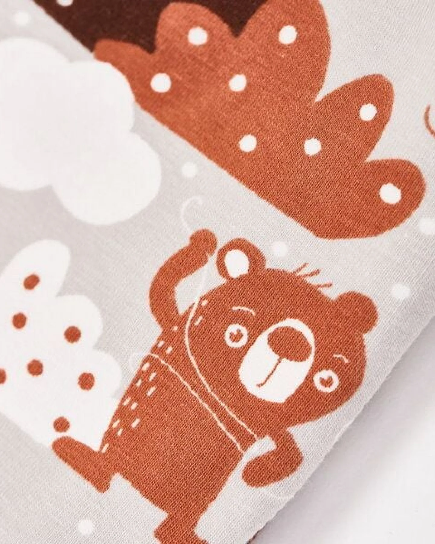 Cheeky Apple Gefütterte Beanie-Haube aus Bio-Baumwolle "Yo-yo – Ansicht 4