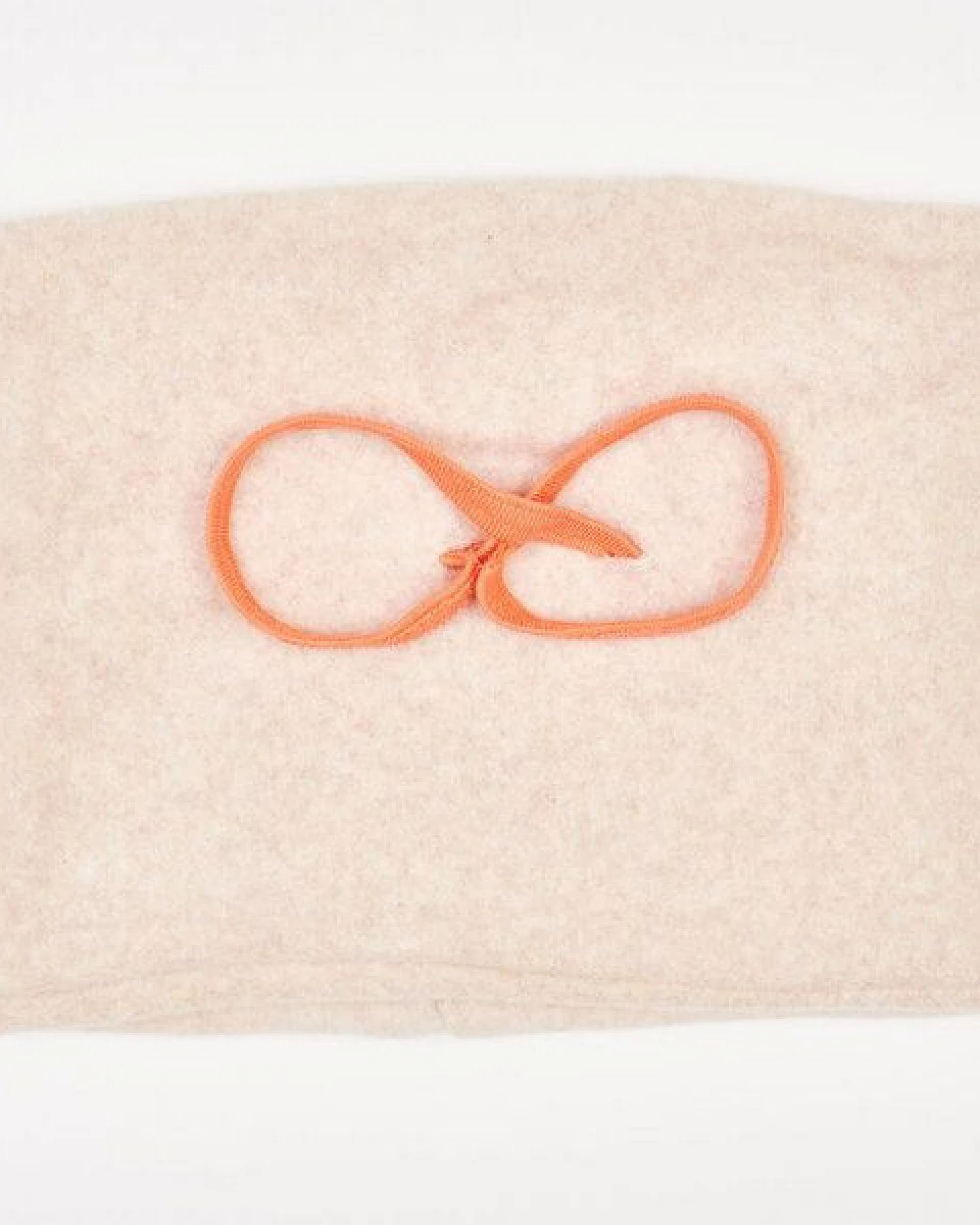 Cheeky Apple Gefütterter Halswärmer aus Bio-Baumwolle "Fleece Nude meliert – Ansicht 2