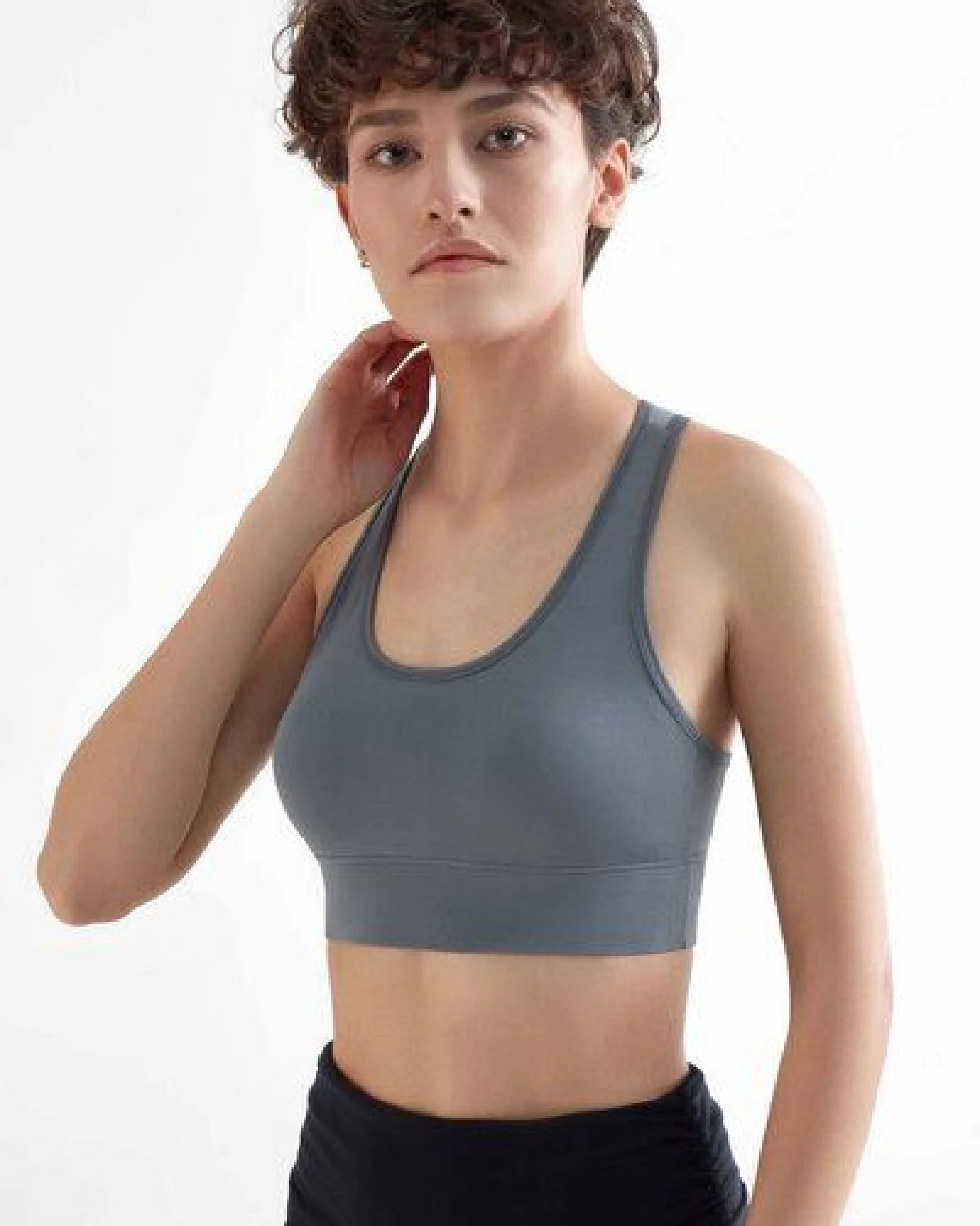 True North 2 er Pack Damen Bustier aus recyceltem Polyester Yoga Sport BH Top T1200 – Ansicht 3