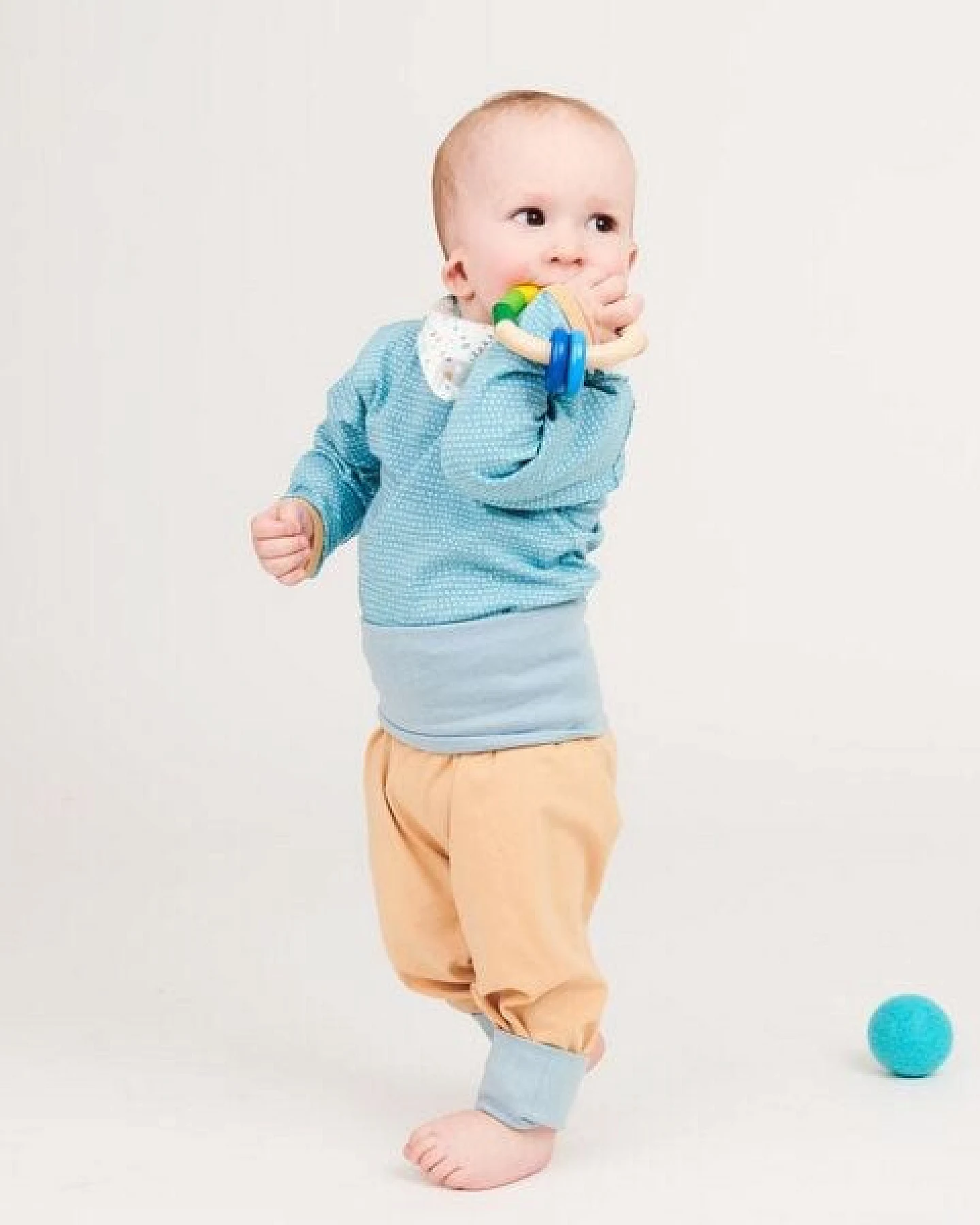 Cheeky Apple Pumphose aus Bio-Baumwolle "Jersey Uni" – Ansicht 4