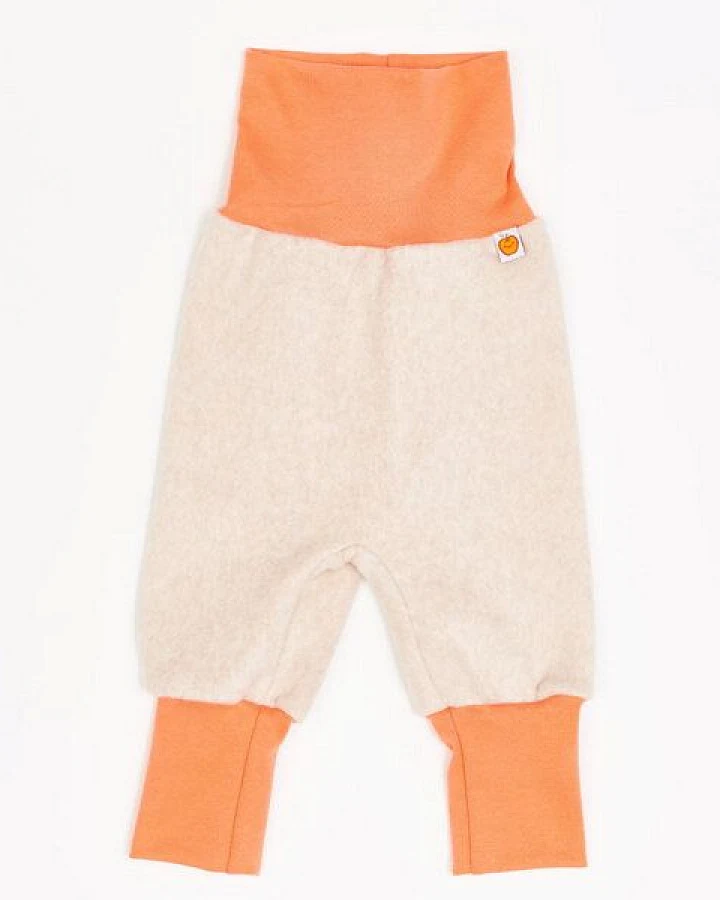 Cheeky Apple Fleece-Pumphose aus Bio-Baumwolle "Fleece Nude meliert"