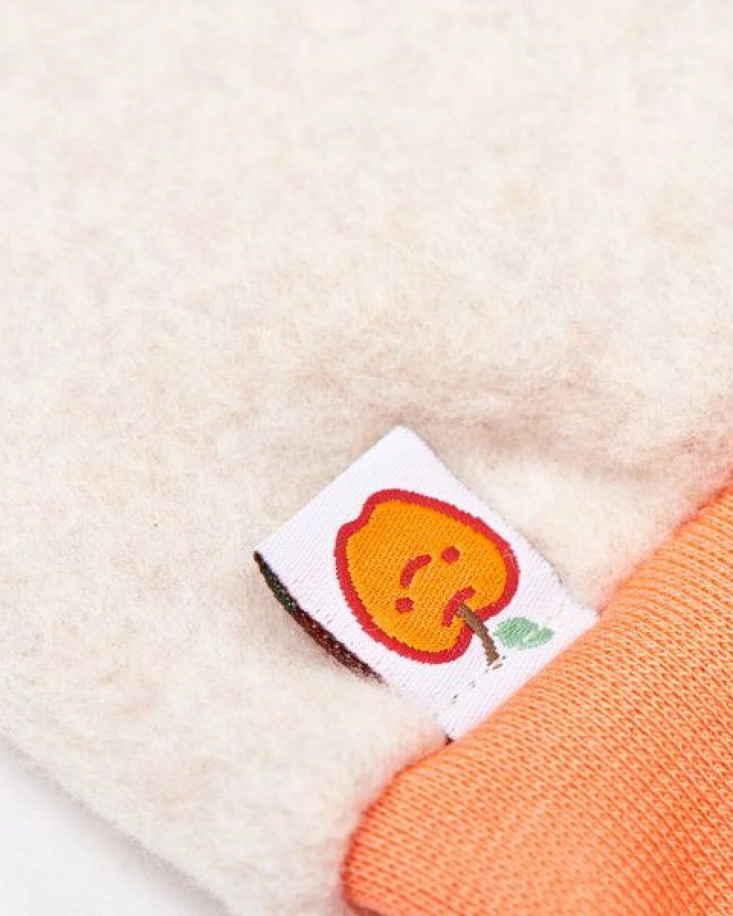 Cheeky Apple Fleece-Pumphose aus Bio-Baumwolle "Fleece Nude meliert" – Ansicht 3