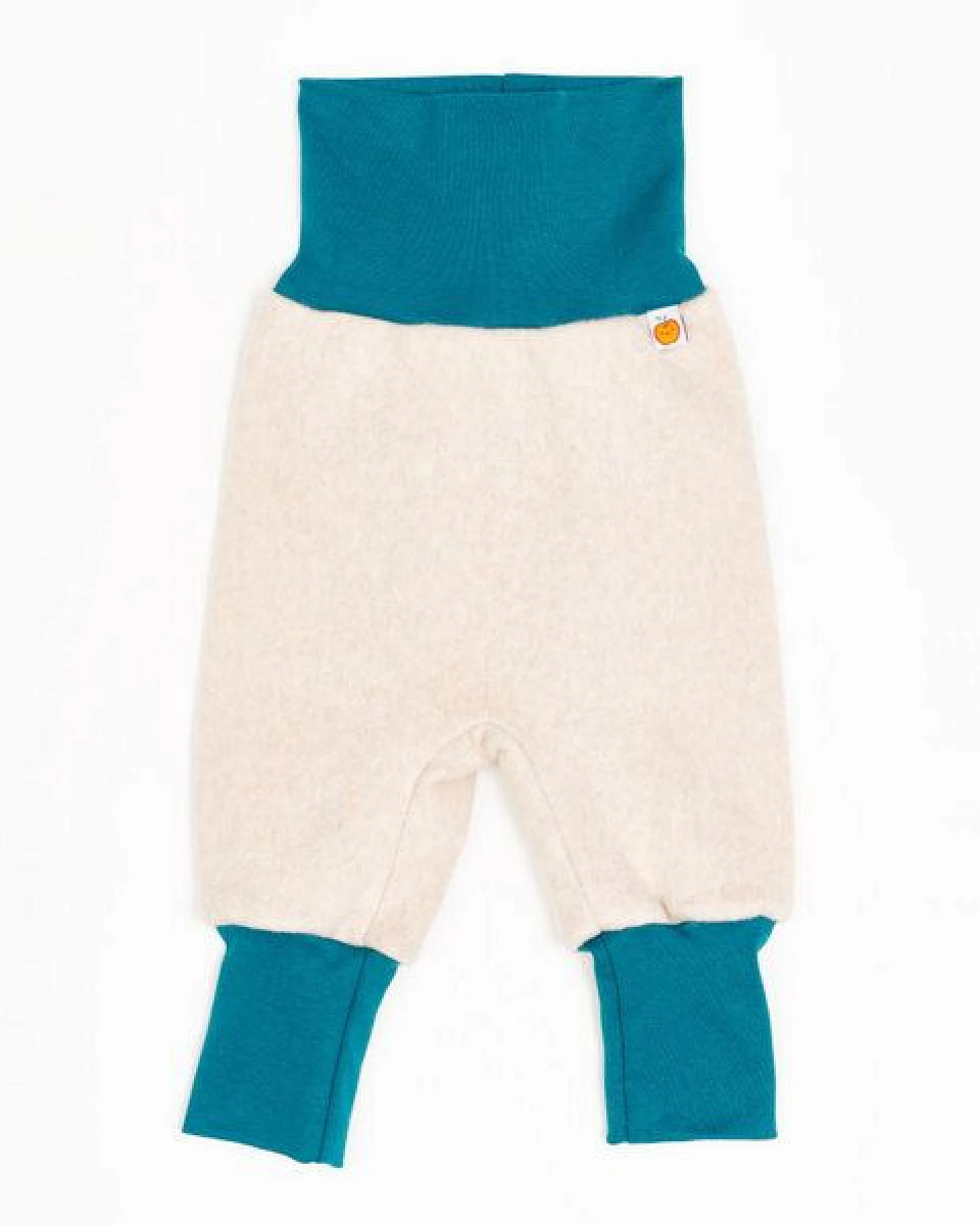 Cheeky Apple Fleece-Pumphose aus Bio-Baumwolle "Fleece Nude meliert" – Ansicht 2