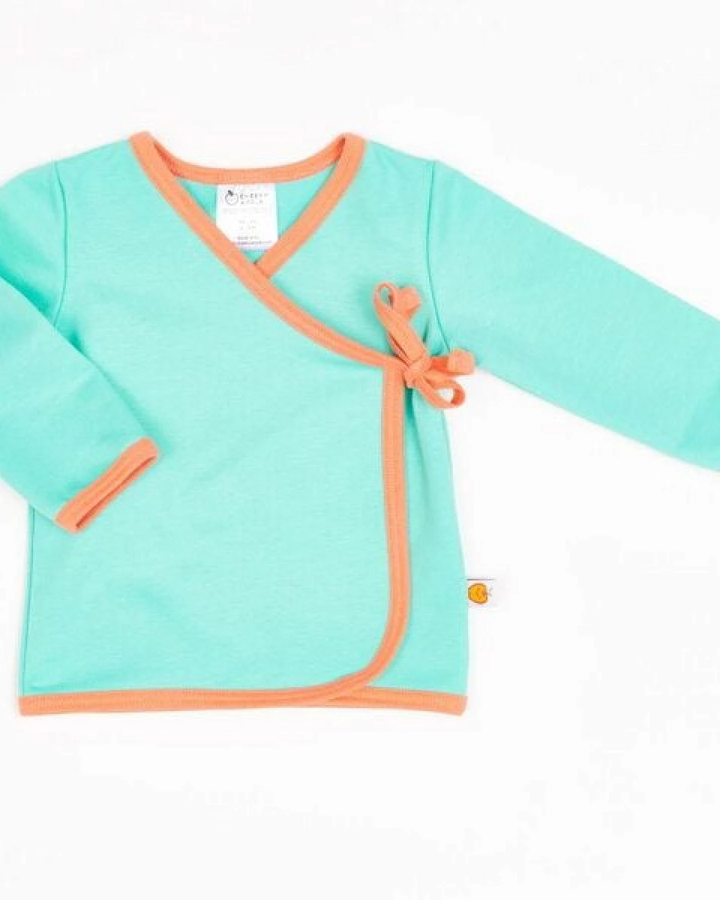 Cheeky Apple Wickeljäckchen aus Bio-Baumwolle "Kuschelsweat Uni" – Ansicht 2