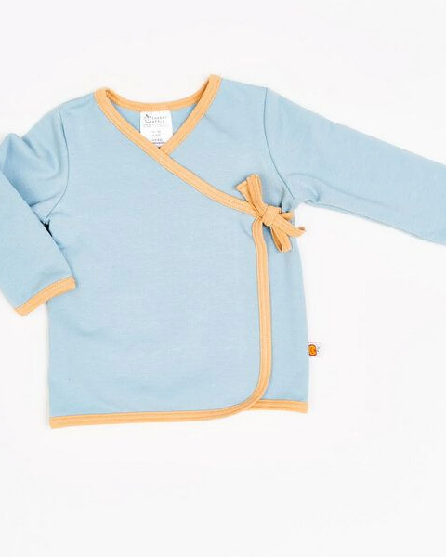 Cheeky Apple Wickeljäckchen aus Bio-Baumwolle "Kuschelsweat Uni" – Ansicht 2