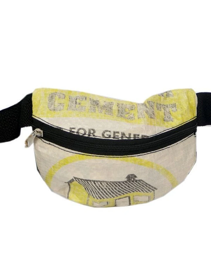 Nyuzi Blackwhite einfache kleine Bauchtasche