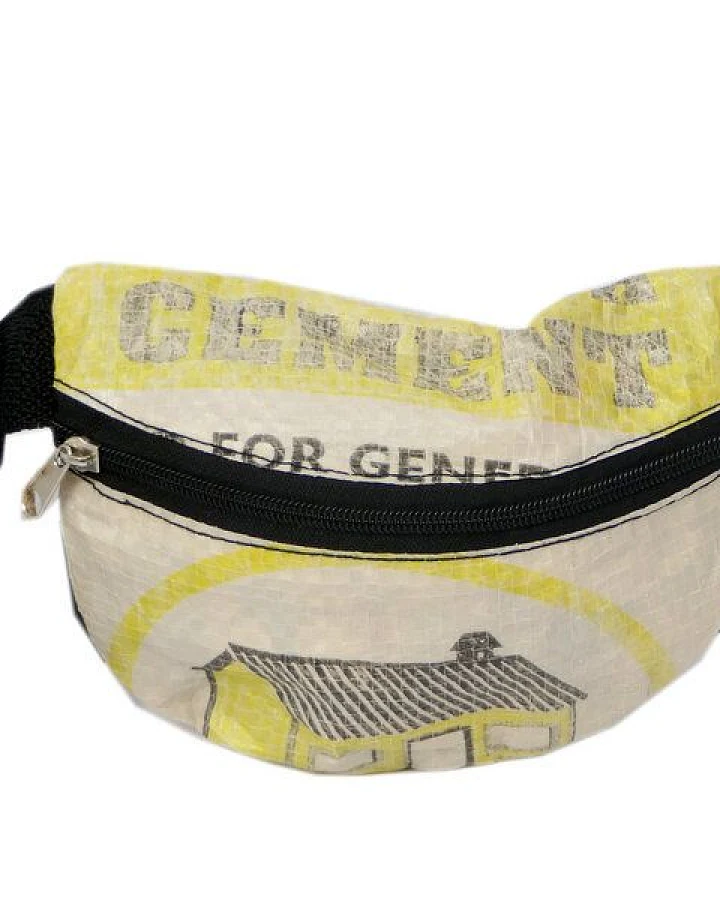 Nyuzi Blackwhite einfache kleine Bauchtasche