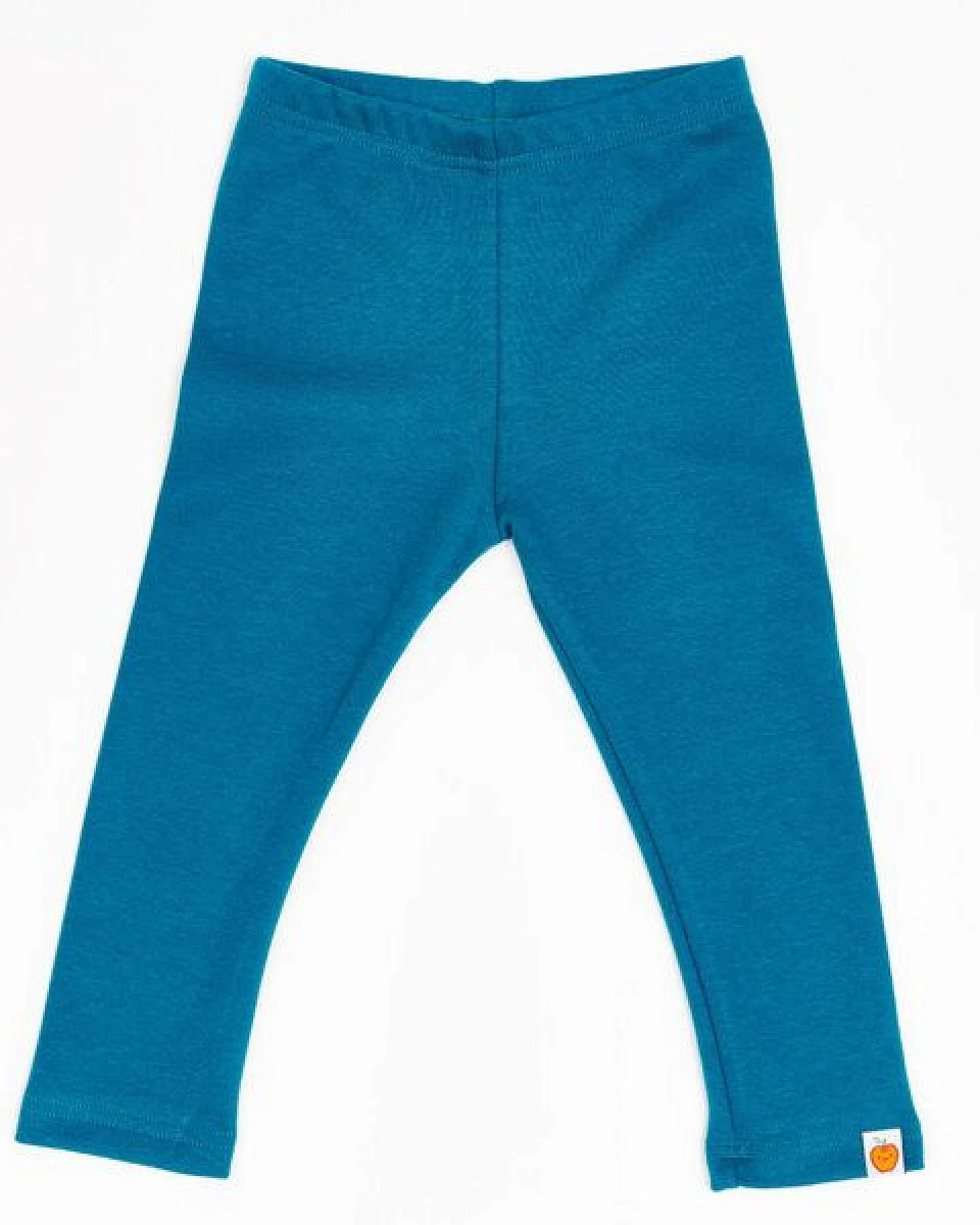 Cheeky Apple Leggings aus Bio-Baumwolle "Jacquard Petrol" – Ansicht 2
