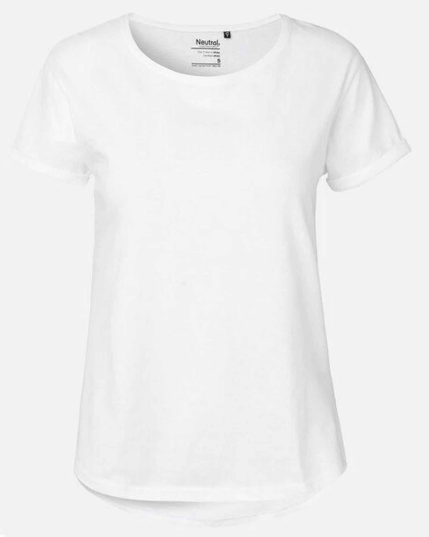 Doppelpack Neutral® Ladies Roll Up Sleeve T-Shirt – Ansicht 3
